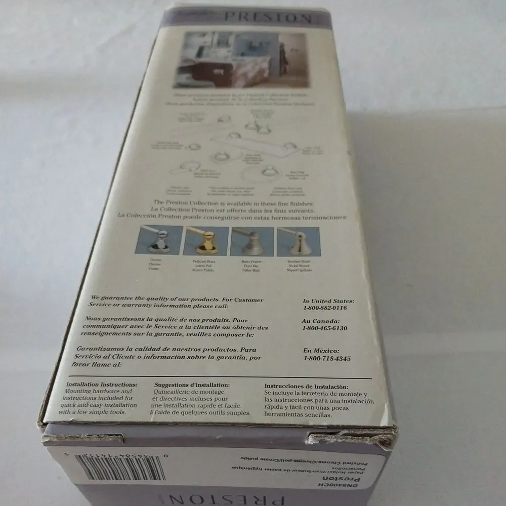 Moen Inspirations Preston Collection Paper Holder FREE SHIPPING